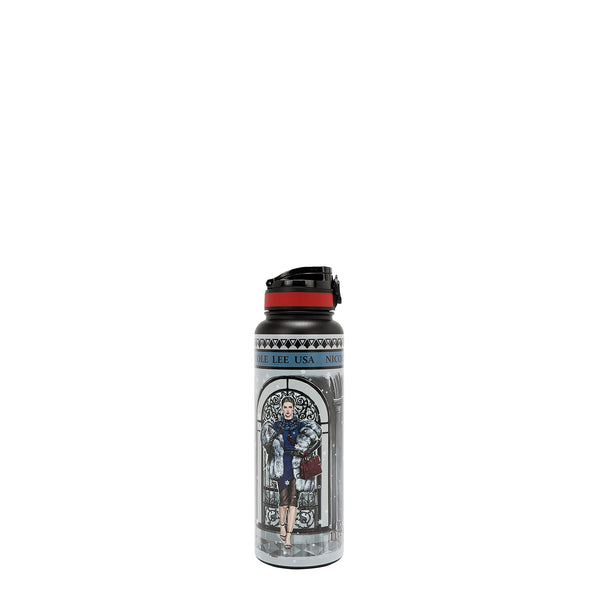 BOTELLA VASO 1.2 L (MODA SNOWFLAKE)