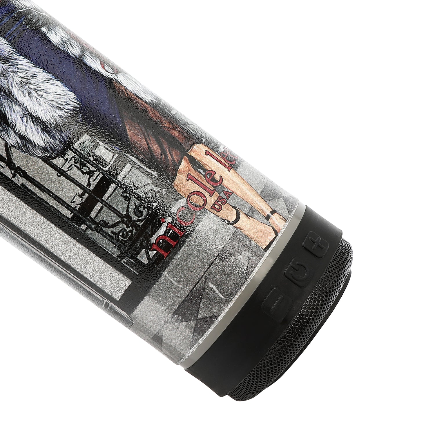 THERMAL MUG WITH BLUETOOTH SPEAKER (<tc>MODA SNOWFLAKE</tc>)