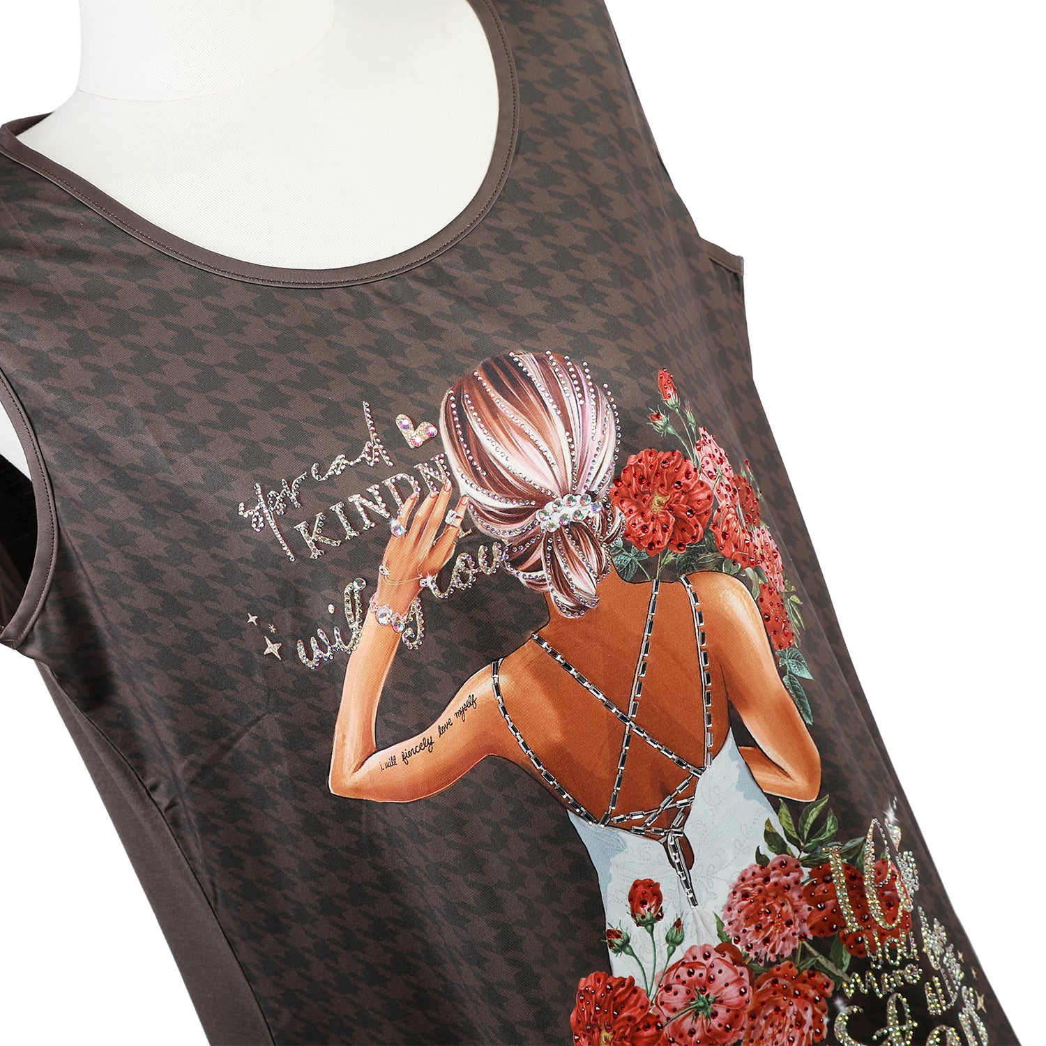 NICOLE LEE TUNIC TOP WITH SPARKLES (<tc>BLIND DATE</tc>)