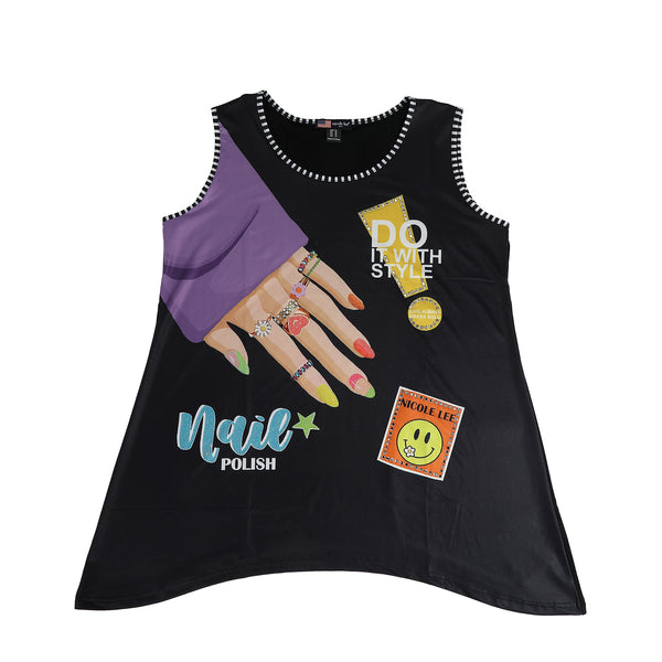 TUNICA TUNICA NICOLE LEE WITH GLOGS (NAIL POLISH)