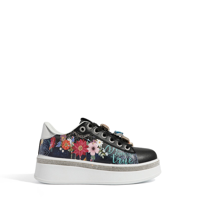 ZAPATILLAS DE MODA CON PEDRERÍA (DREAM COMES TRUE)
