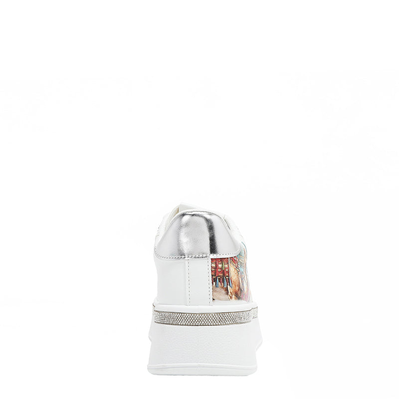 ZAPATILLAS DE MODA CON PEDRERÍA (QUEEN CLEOPATRA)