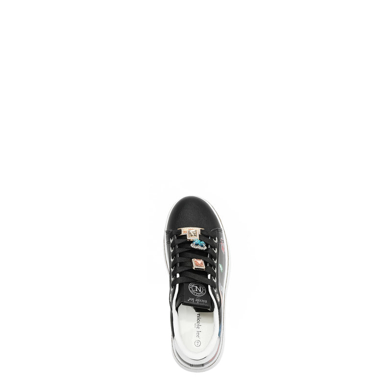 ZAPATILLAS DE MODA CON PEDRERÍA (SAMANTHA LA BELLEZA)
