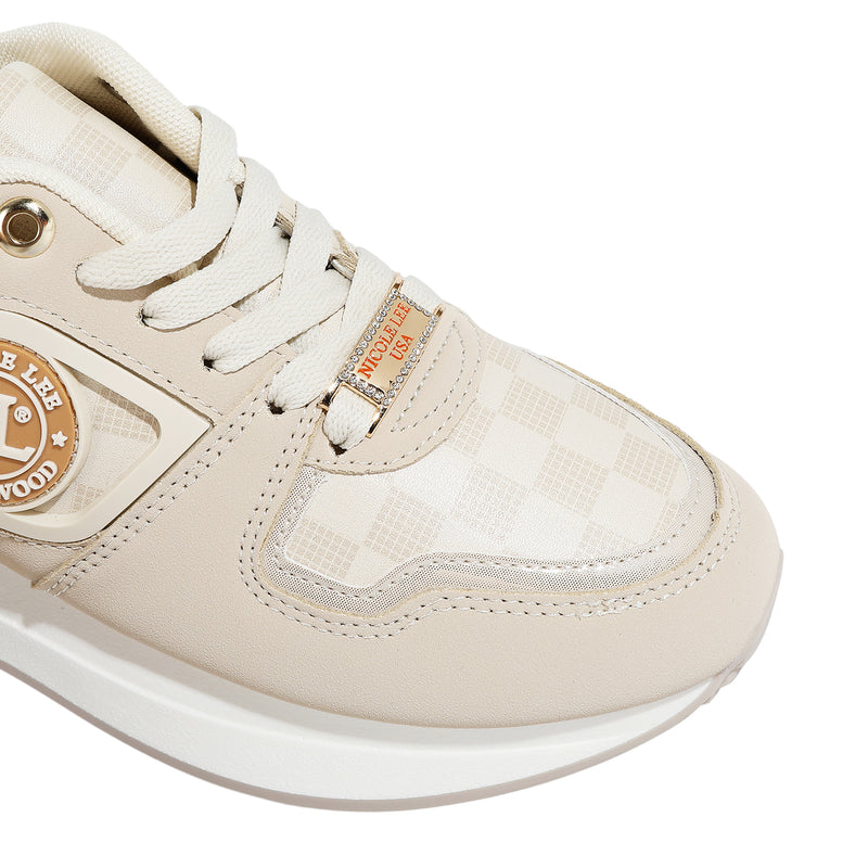 ZAPATILLAS DE MODA (BEIGE)