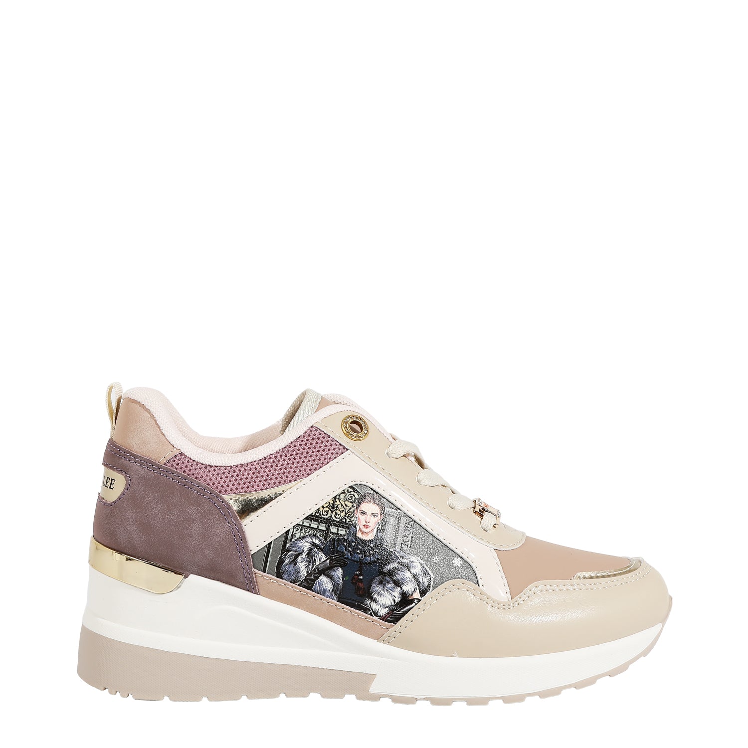 ZAPATILLA ALTA (MODA SNOWFLAKE)