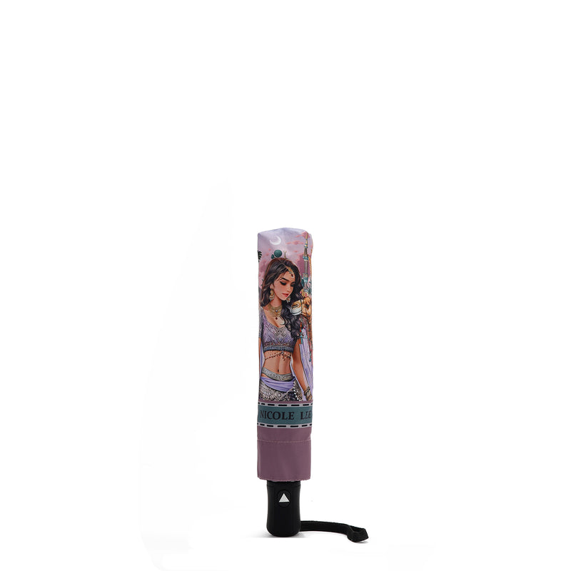 PARAGUAS DE VIAJE (QUEEN CLEOPATRA)