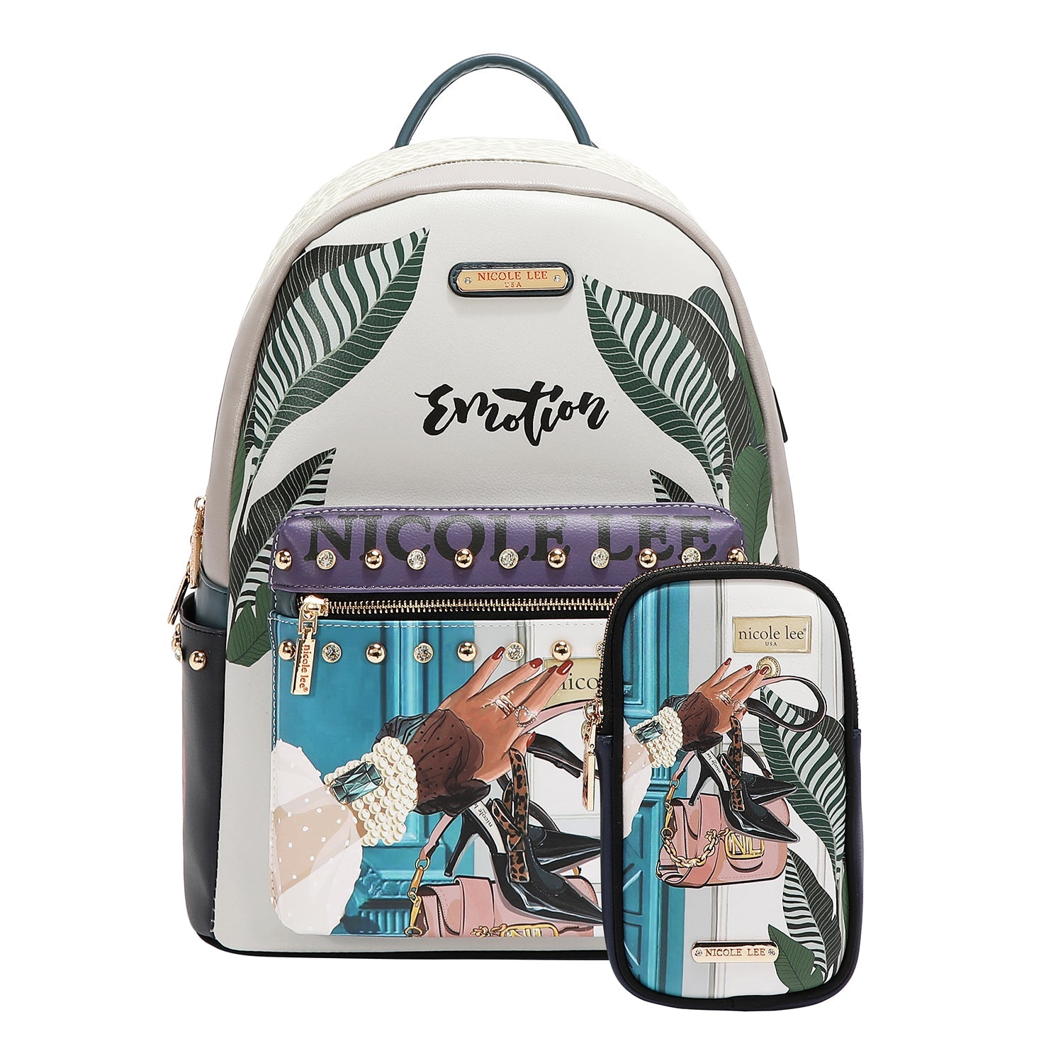 MOCHILA PARA PORTÁTIL CON PUERTO DE CARGA USB (EMOTION)