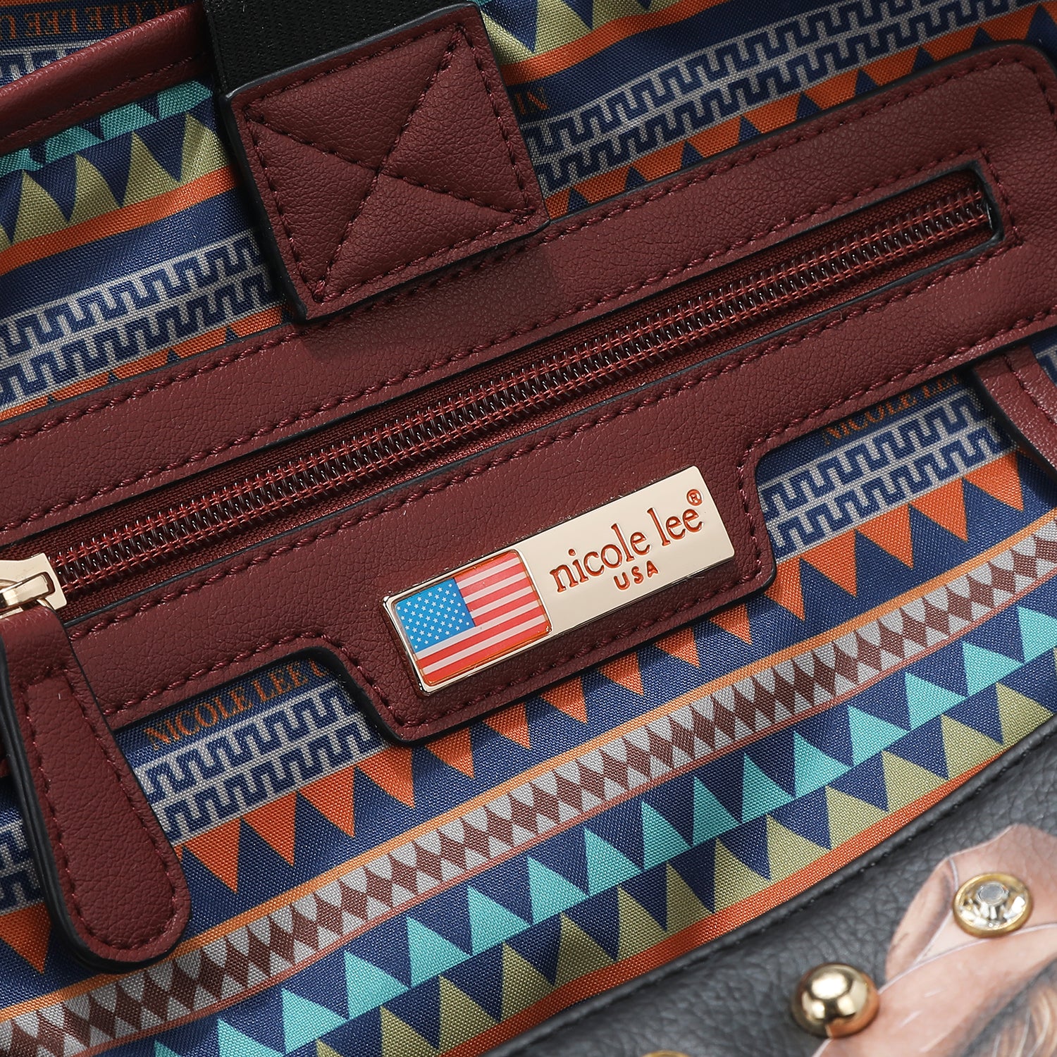 LARGE FASHION BACKPACK WITH USB CHARGING PORT AND BAG (<tc>SOFIA MONTANA</tc>)