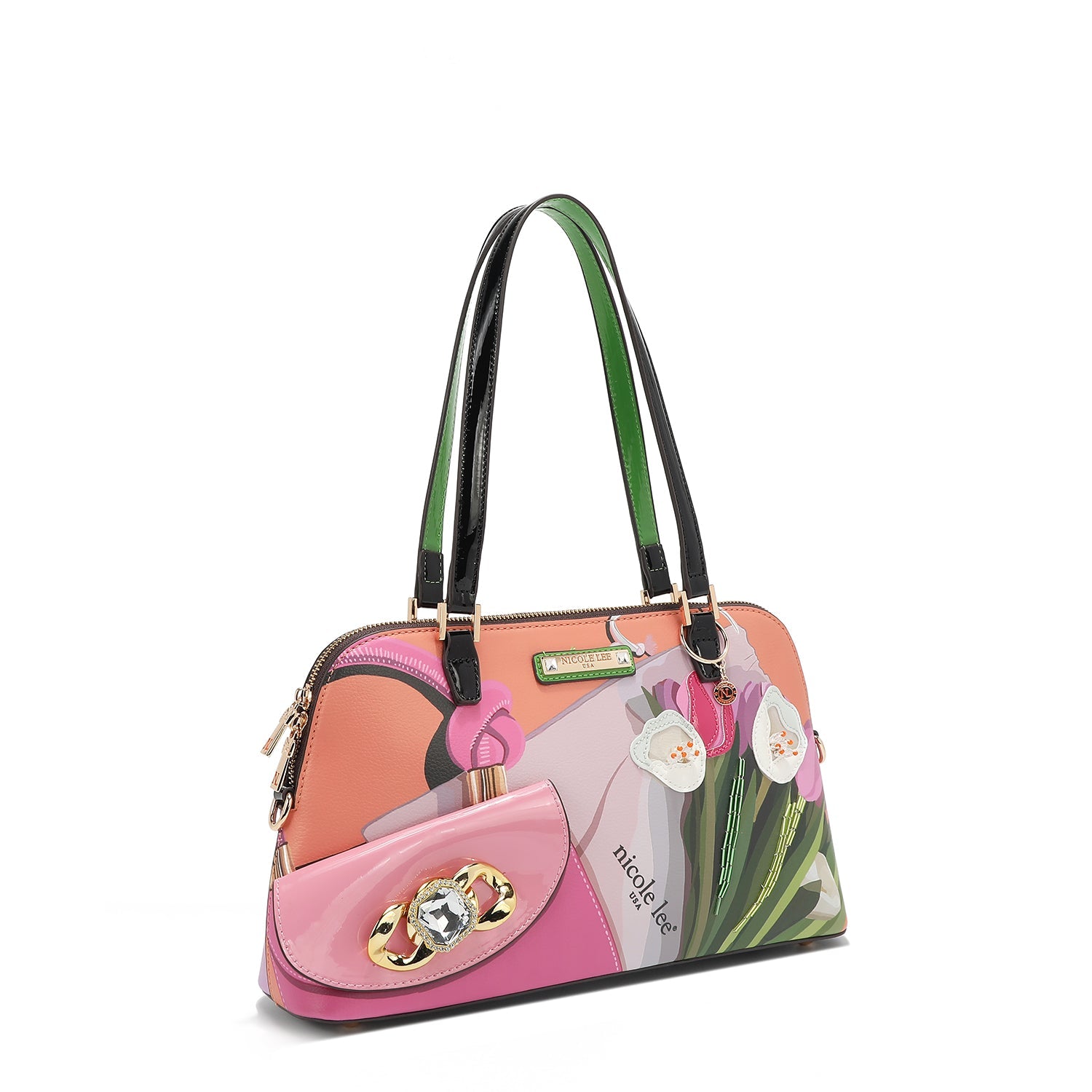 DOME SHOULDER BAG (<tc>VIOLET BLOSSOM</tc>)