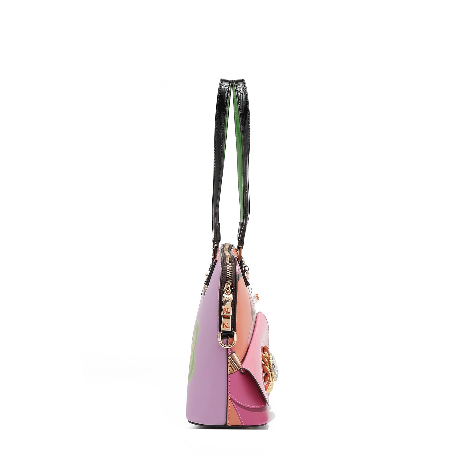 DOME SHOULDER BAG (<tc>VIOLET BLOSSOM</tc>)
