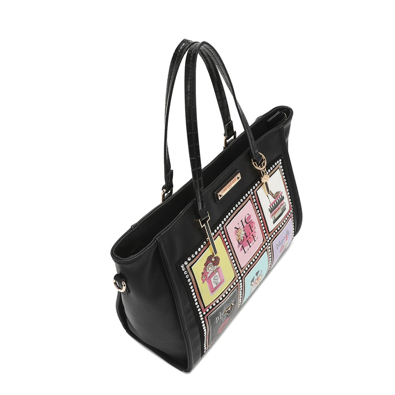 BOLSO SATCHEL "AMOR FUERA DEL CUADRO"