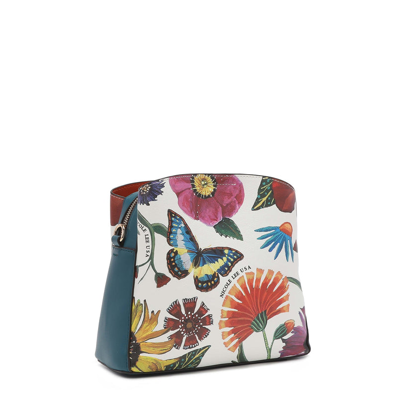 SQUARE CROSSBODY BAG <tc>BUTTER-FLOWER</tc>