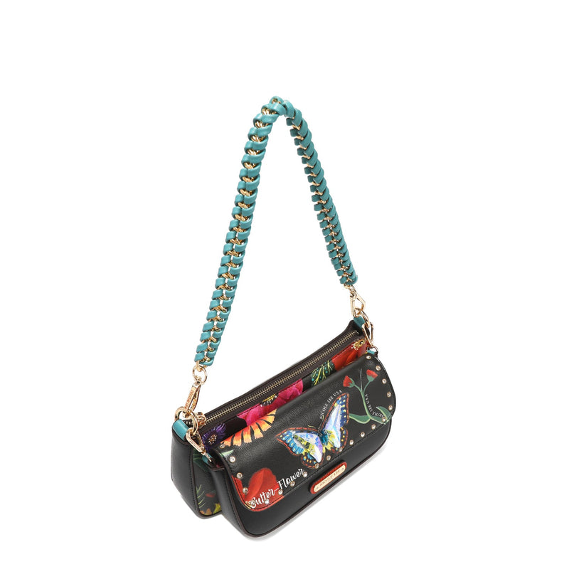 CROSSBODY BAG IN 2 PIECES <tc>BUTTER-FLOWER</tc>