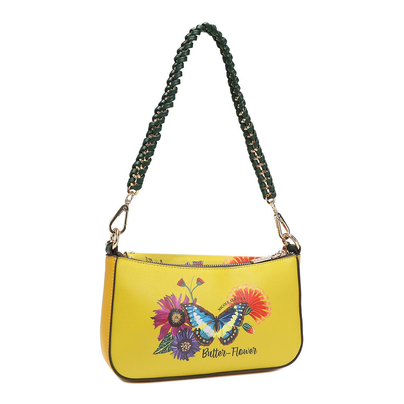 CROSSBODY BAG IN 2 PIECES <tc>BUTTER-FLOWER</tc>