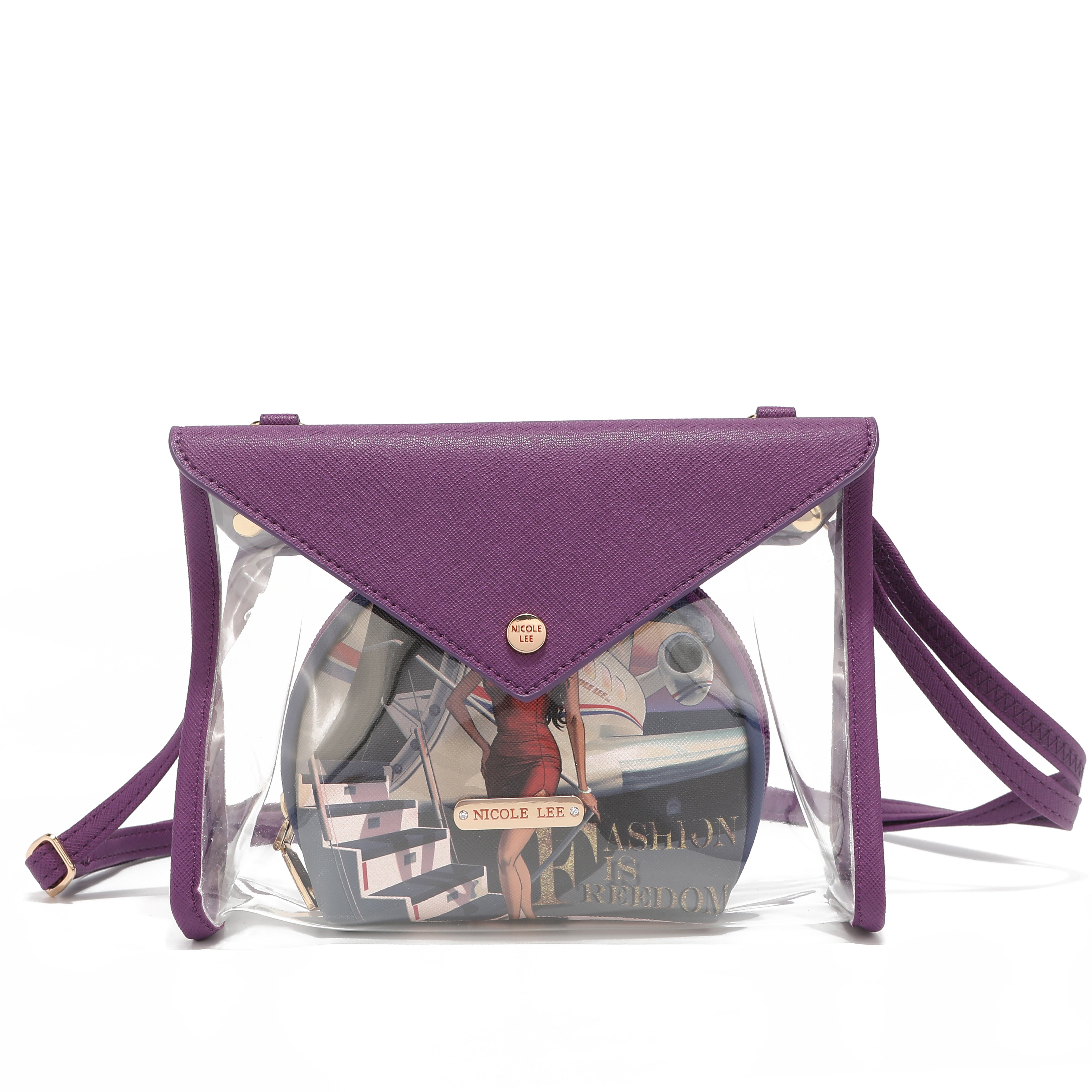 2 -piece bandolera for cosmetics