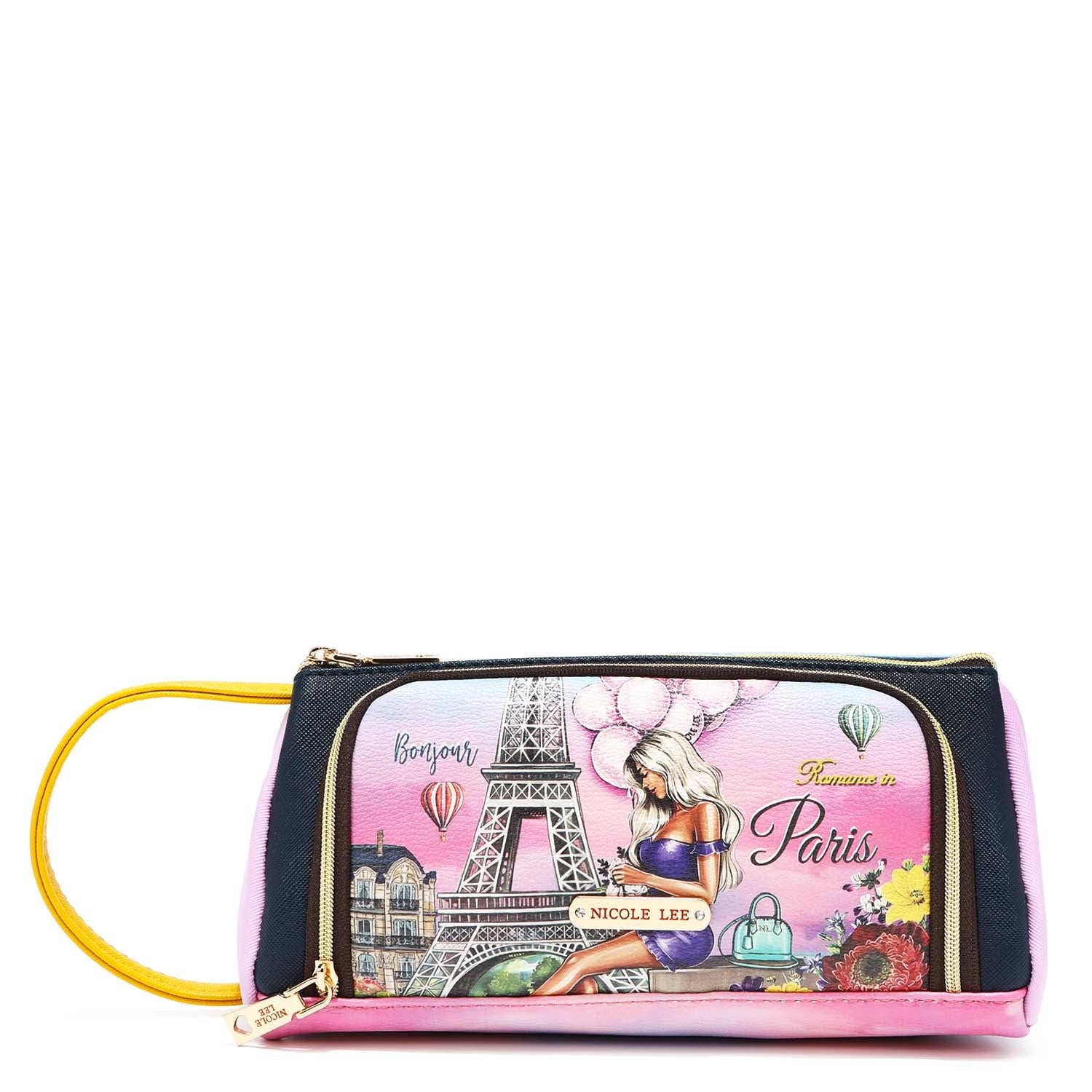 Cosmetiquero with zipper