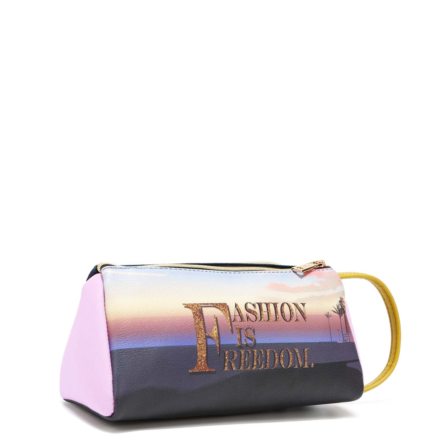 Cosmetiquero with zipper