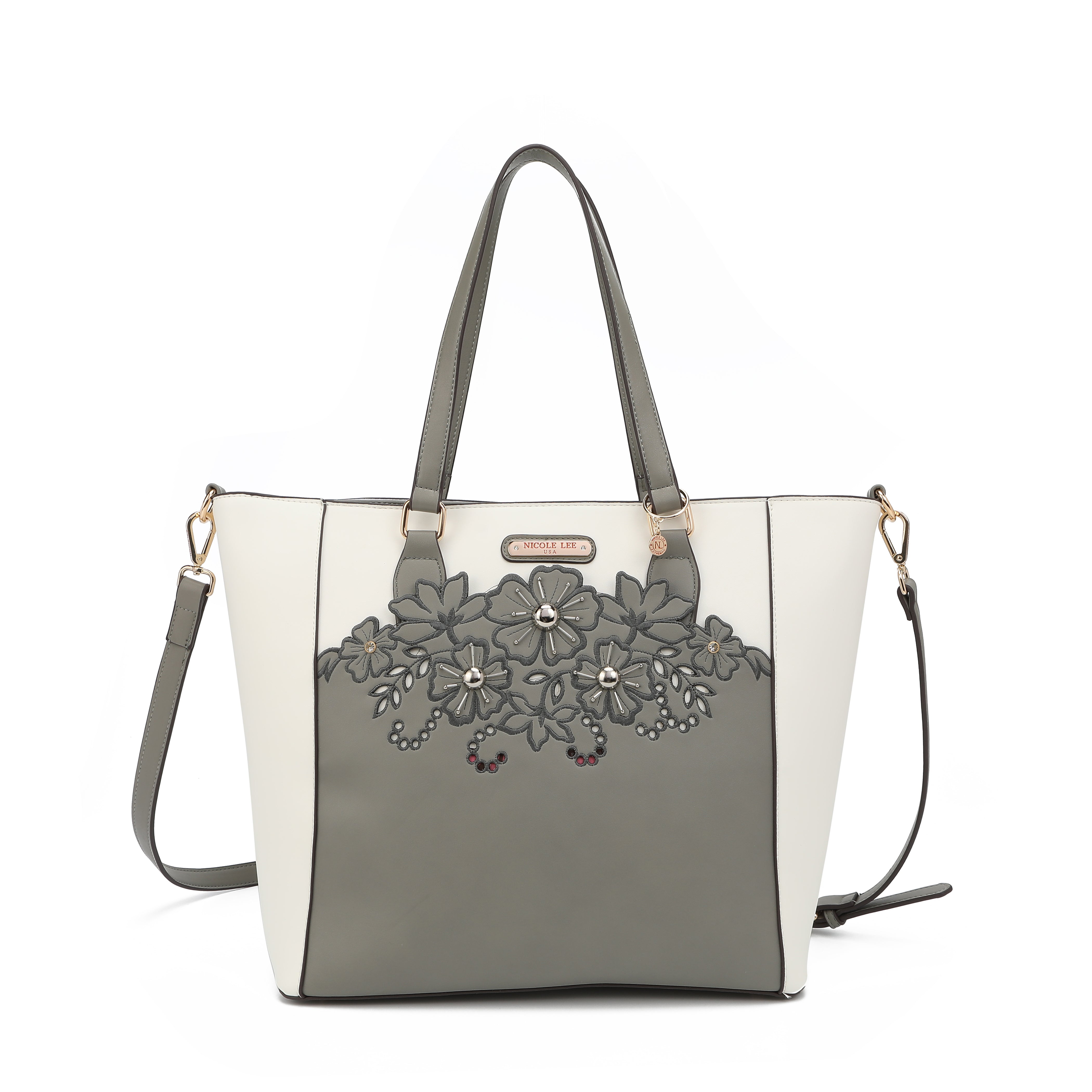 Sac à l'acheteur avec broderie florale