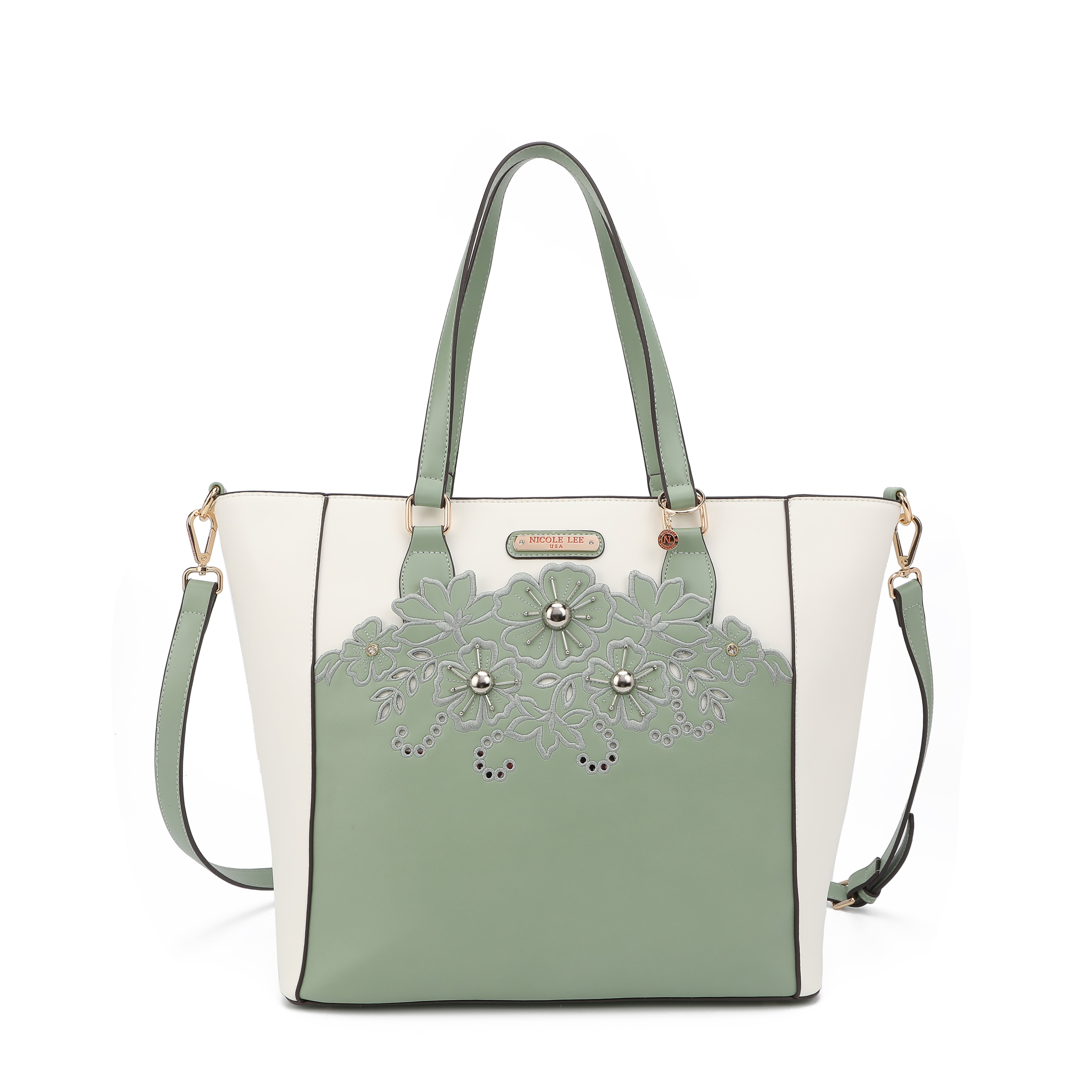 Sac à l'acheteur avec broderie florale