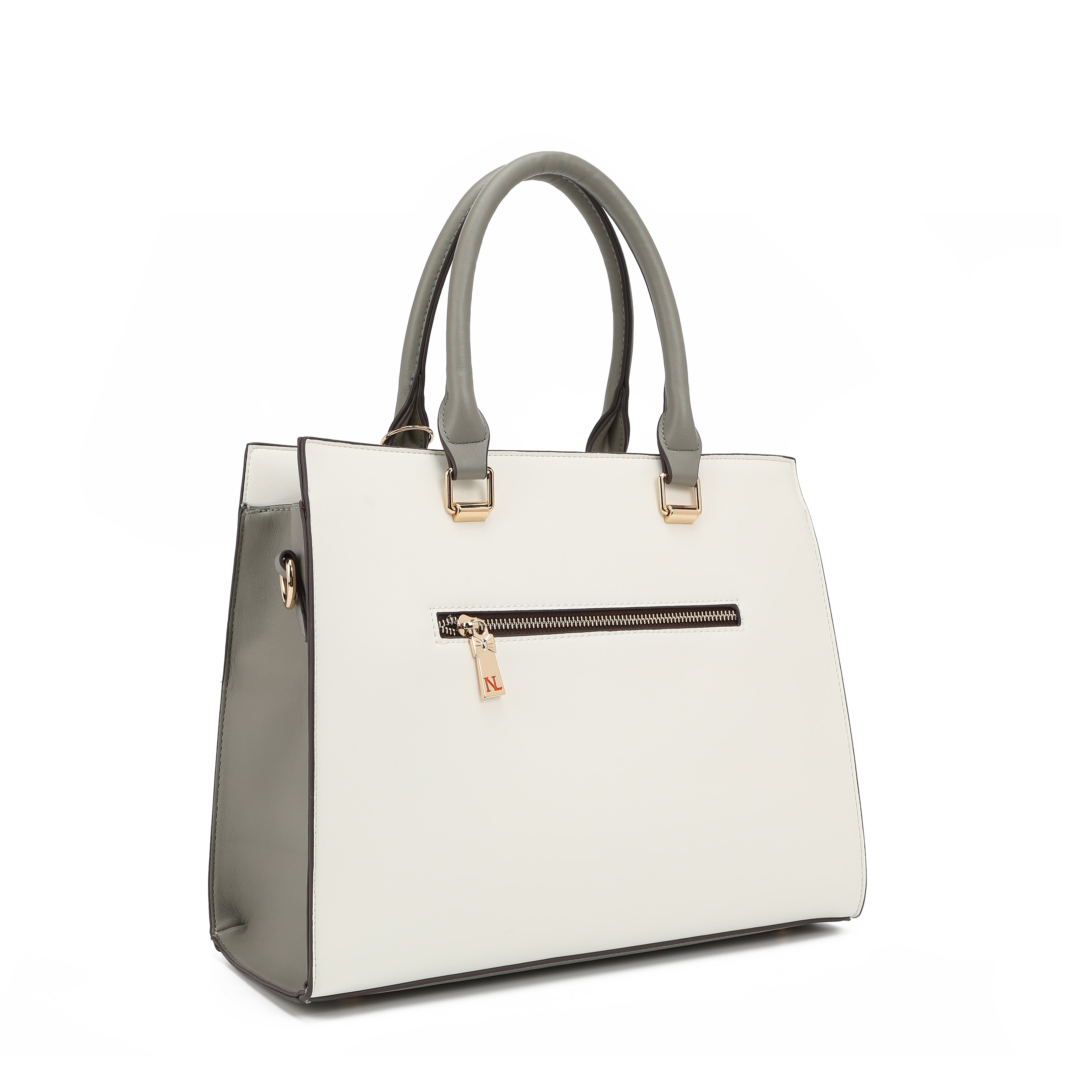 Bag with floral embroidery