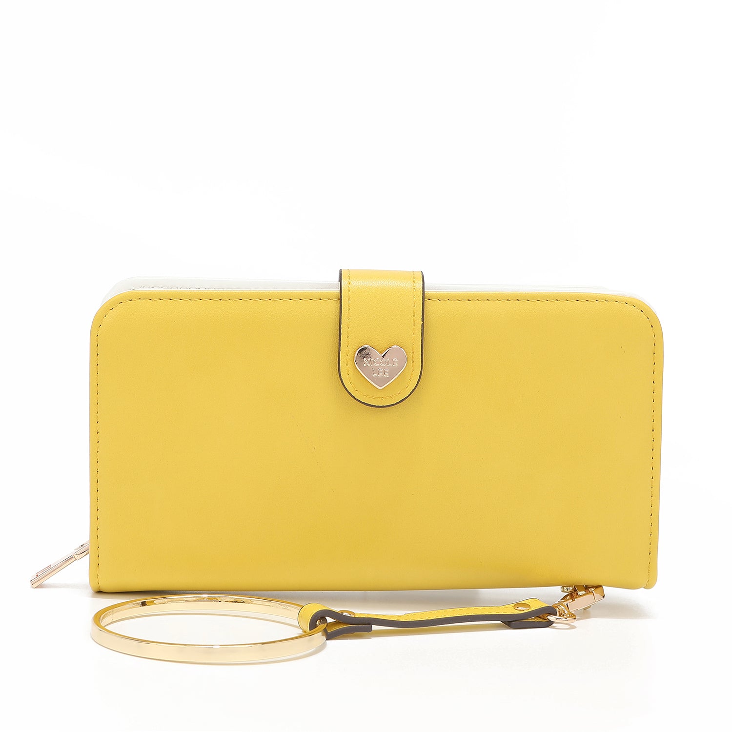 Fashion "Floral" Portfolio with zipper