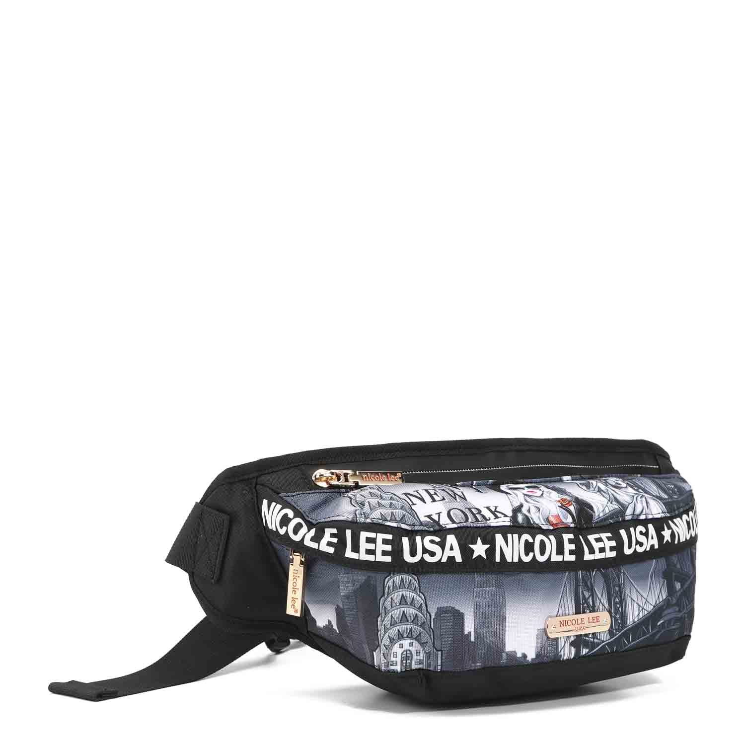 RIÑONERA MODERNA CON ESTAMPADO