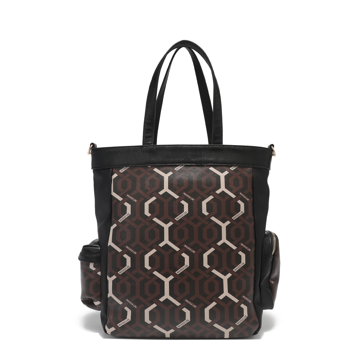 "GEOMETRIC" TOTE BAG