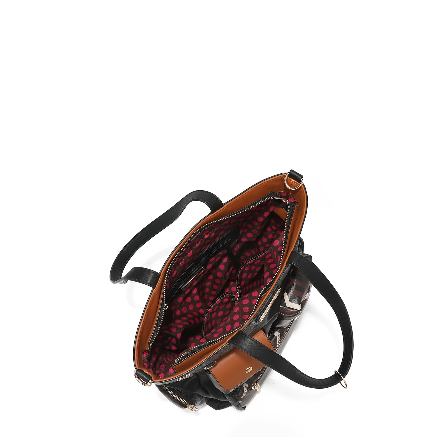 "GEOMETRIC" TOTE BAG