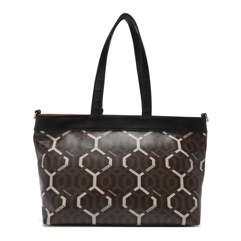 BOLSO SHOPPER "GEOMETRIC"