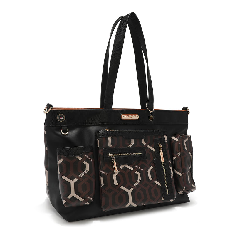 BOLSO SHOPPER "GEOMETRIC"