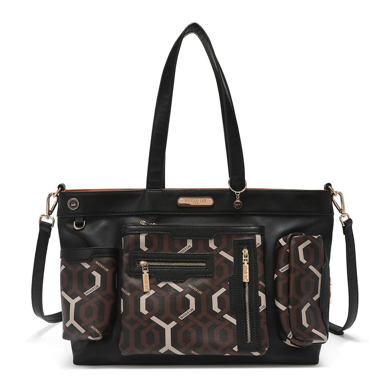 BOLSO SHOPPER "GEOMETRIC"