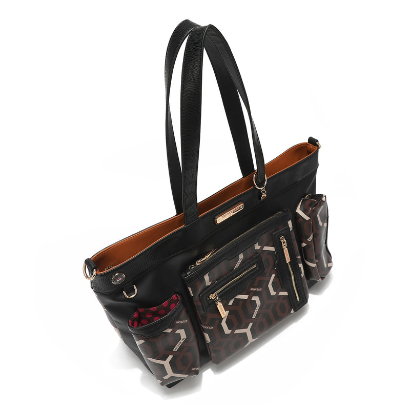 BOLSO SHOPPER "GEOMETRIC"