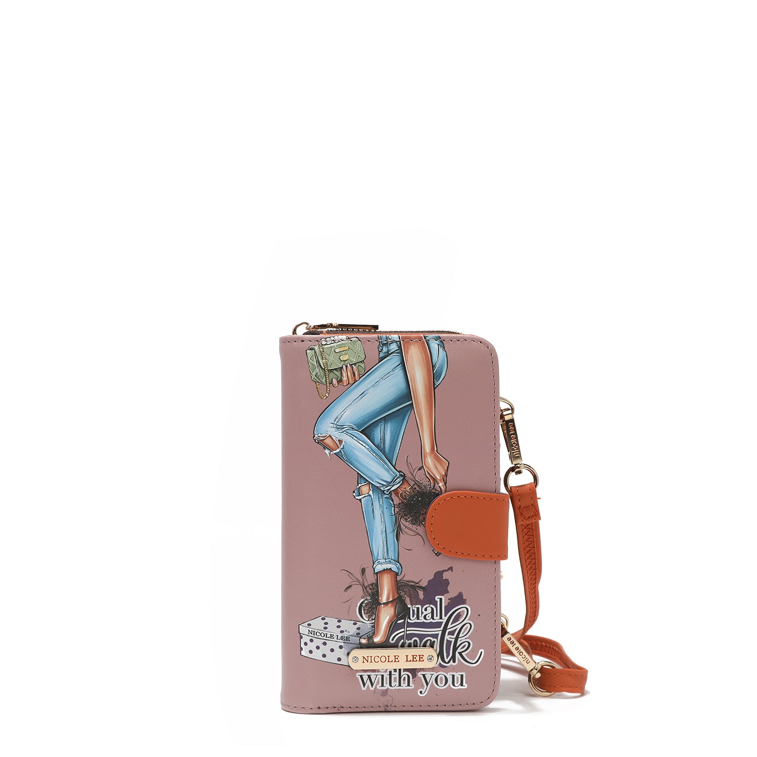 Separable mobile case with shoulder function