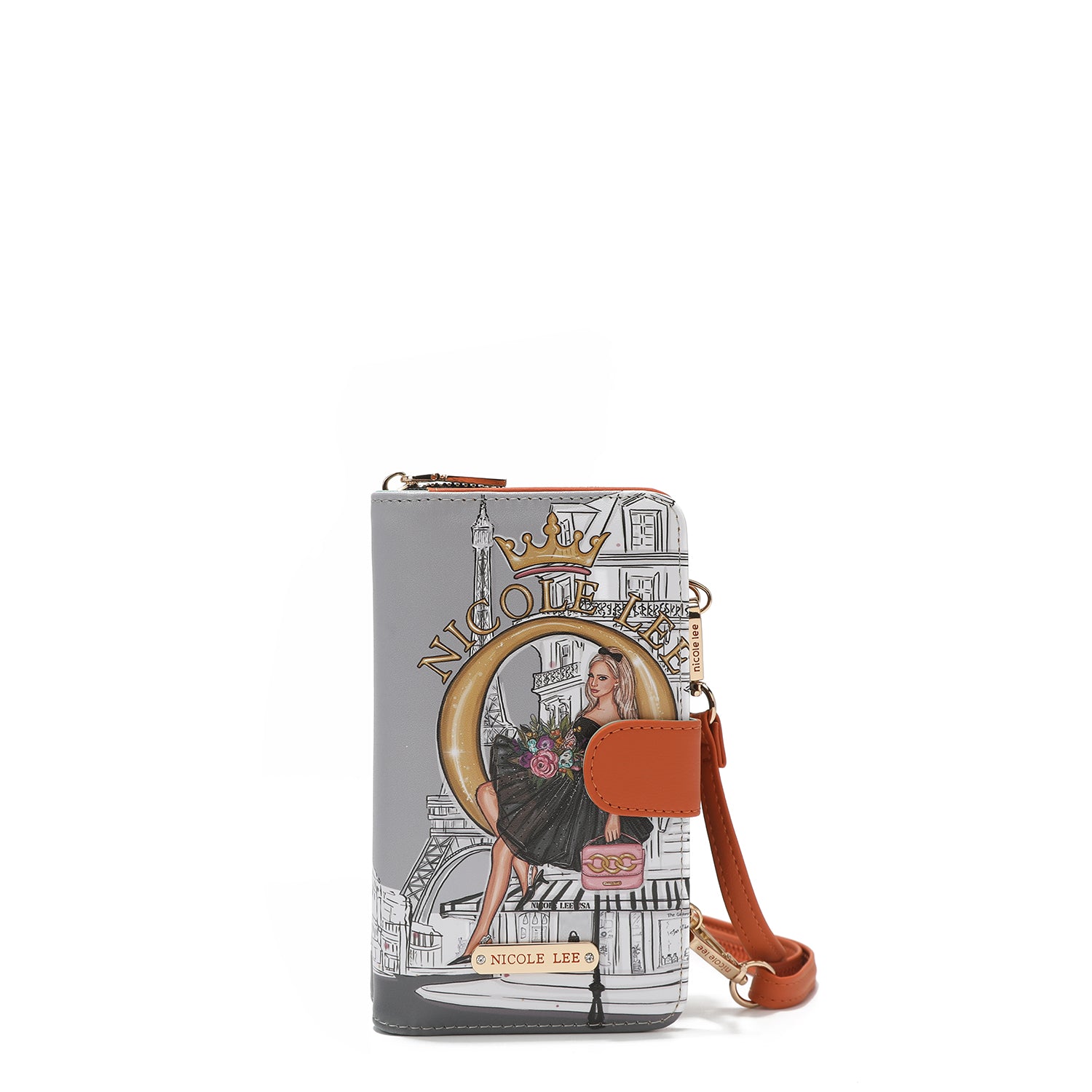 Separable mobile case with shoulder function