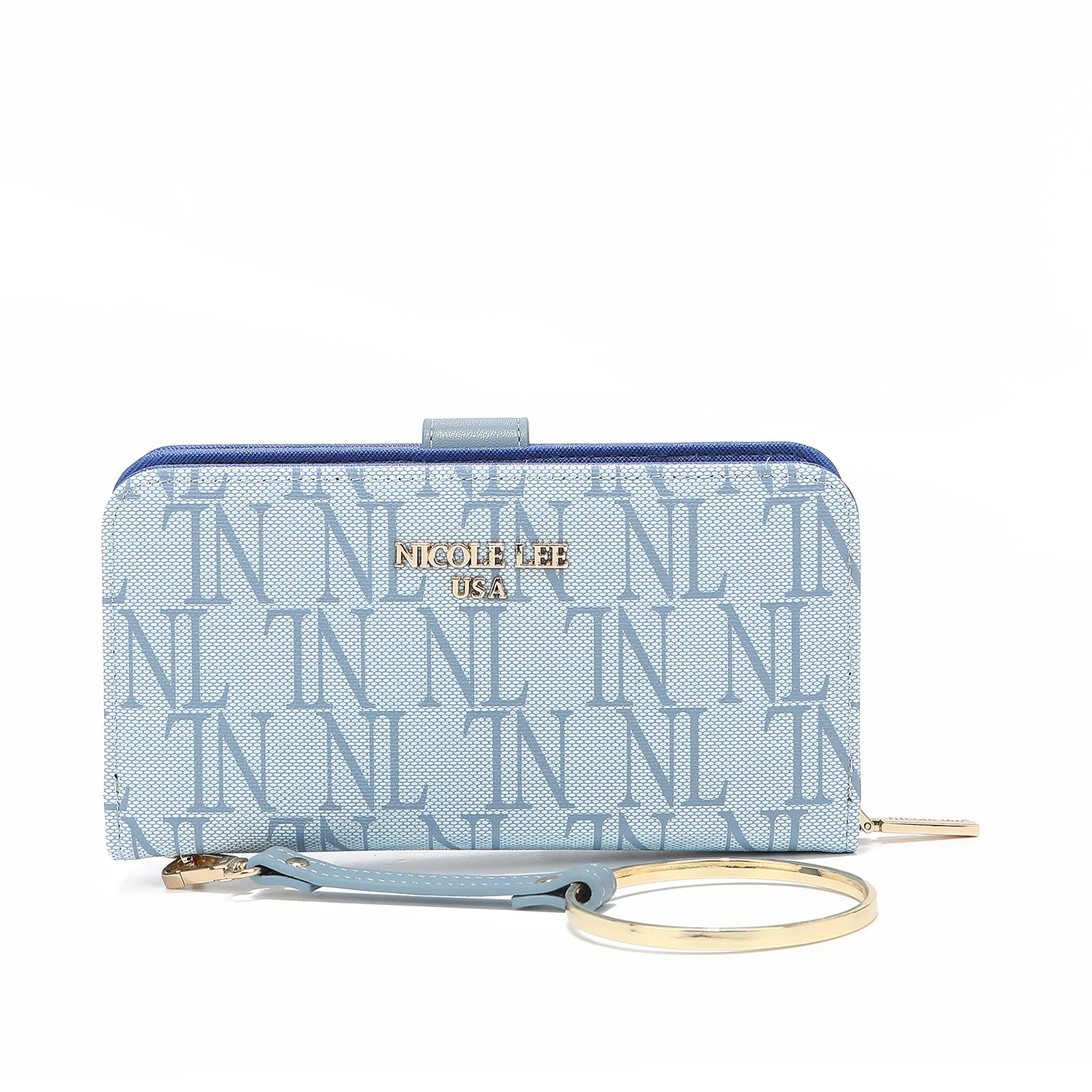 Fashion portfolio "nl" with zipper