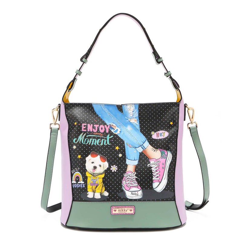 BOLSO HOBO "ENJOY EVERY MOMENT"