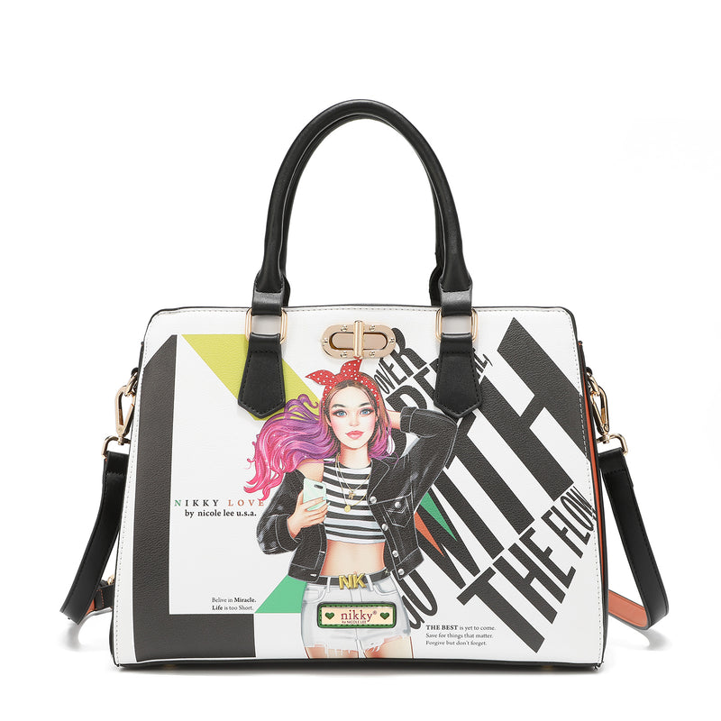 BOLSO TOTE "COLLEGE GIRL"