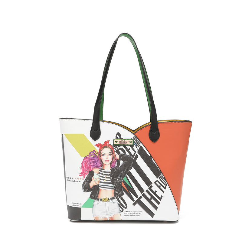 "COLLEGE GIRL" SHOPPER BAG