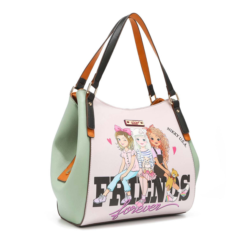 BOLSO DE MANO "BEST FRIENDS"