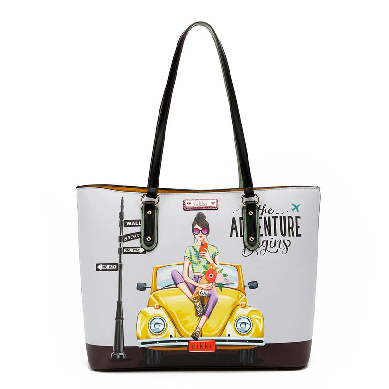 BOLSO SHOPPER "FUN BEGINS"