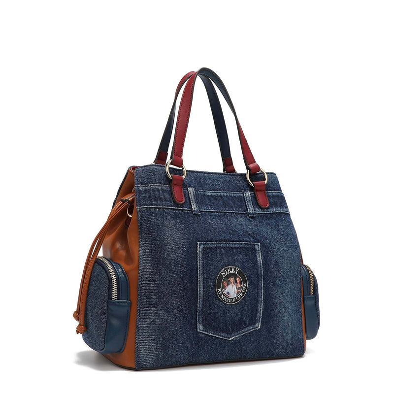  <tc>Denim</tc>BUCKET BAG