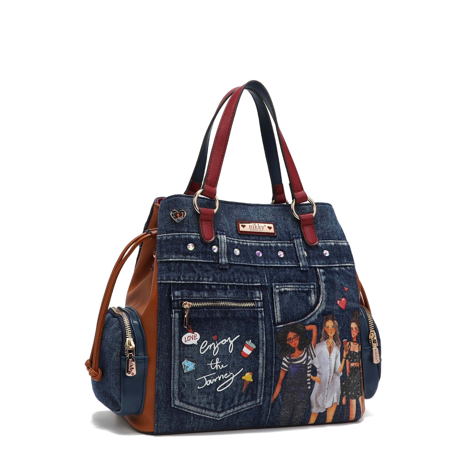 BUCKET BAG OF <tc>Denim</tc>