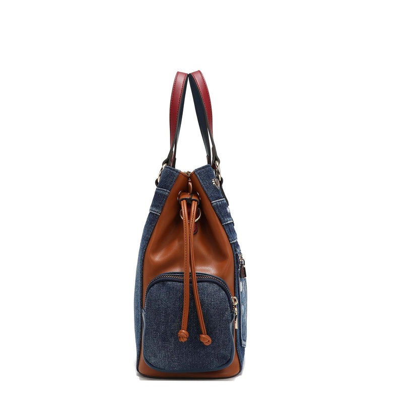  <tc>Denim</tc>BUCKET BAG