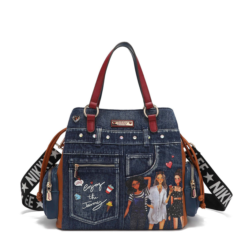  <tc>Denim</tc>BUCKET BAG