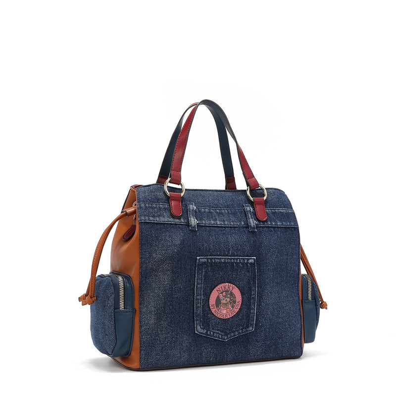  <tc>Denim</tc>BUCKET BAG