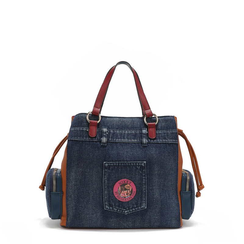  <tc>Denim</tc>BUCKET BAG