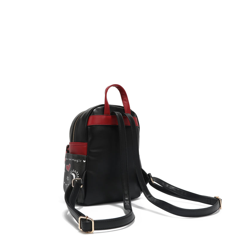 MEDIUM BACKPACK WITH FLAP "<tc>NIKKY</tc> LOVE"