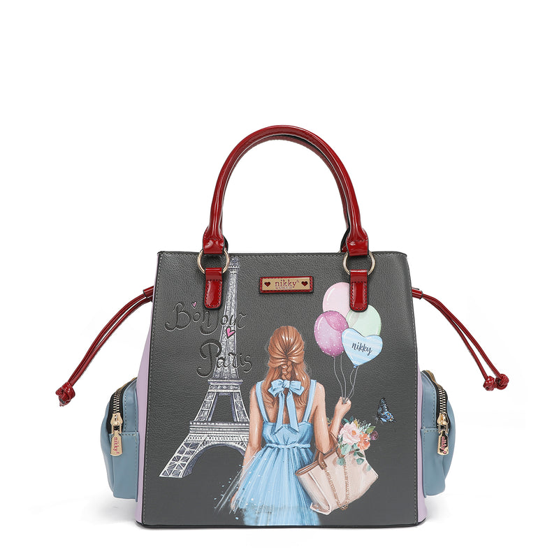 BOLSO DE MANO "BONJOUR PARIS"