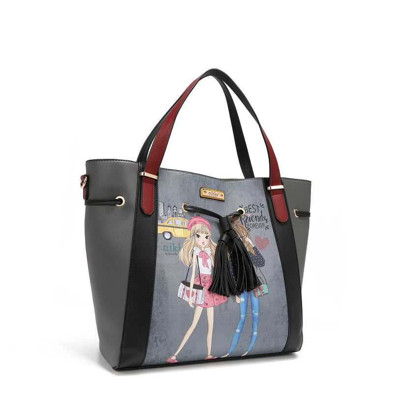 BOLSO SHOPPER "FRIENDS LOOK ALIKE"