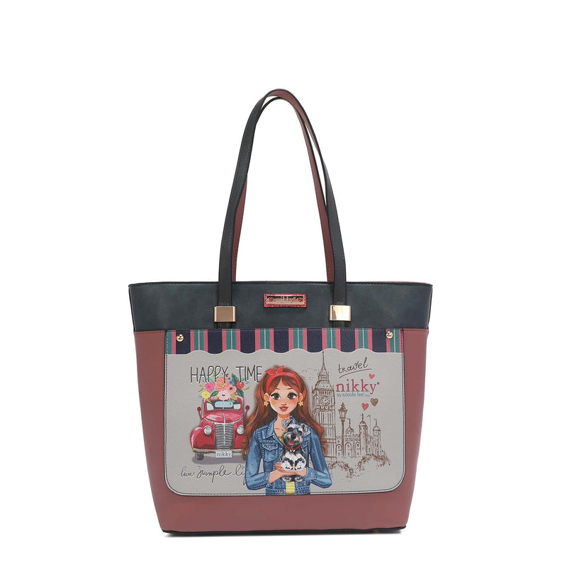 BOLSO SHOPPER "GOOD TIME HAPPY TIME"